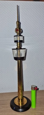 Fernsehturm- Messing Acrylglas ,Sendeturm- Modell Florianturm Dortmund 35cm - Bild 1 von 4