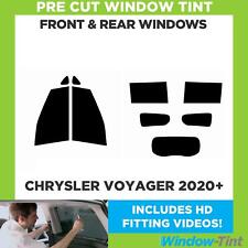For Chrysler Voyager 2020+ Pre Cut Window Tint Full Front & Rear