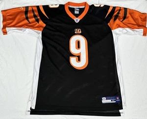 Cincinnati Bengals NFL #9 Carson Palmer Home Jersey XL Reebok Authentic Mint - Picture 1 of 10