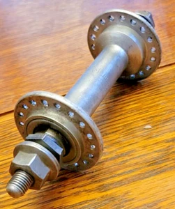 Vintage 1975 Schwinn Approved Low Flange 36 Hole Front Bicycle Hub France - Picture 1 of 9