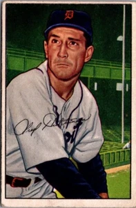 1952 BOWMAN BASEBALL CARD FRED HUTCHINSON DETROIT TIGERS NO40 - Picture 1 of 2