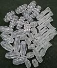 Clear Beads for Adult/Kids Hair  - For Plaits Braids Dreadlocks (Diff Designs)