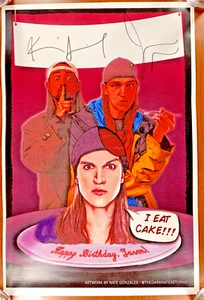 KEVIN SMITH & Jason Mewes SIGNED LIMITED 2021 Jay Birthday Poster Secret Stash - Picture 1 of 1