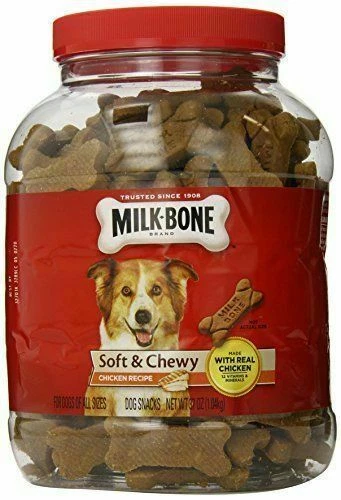 Milk-Bone 50961 Soft and Chewy Chicken Bones