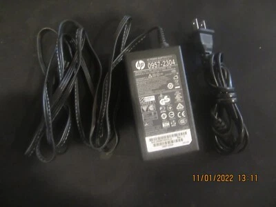Genuine HP AC Adapter 0957-2304 32V 12V 1094mA 250mA Printer Supply Cord OEM - Image 1 of 3