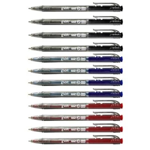12pcs G'Soft W2 1.0mm Retractable Ball Pen | Home Office School Stationery - Picture 1 of 8