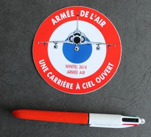 Autocollant / Sticker - Armée de l'Air - Une carrière à ciel ouvert - Imagen 1 de 2