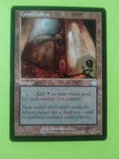 Magic the Gathering MTG Torment CABAL COFFERS NM/M 2002 Land Uncommon NICE!
