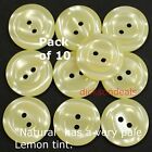 10 Buttons Easy Match Pearly 2 Tone, 2 Hole 11.5mm 15mm 18mm or 20mm, 12 Colours