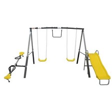 second hand swing and slide set
