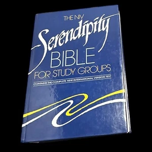 NIV Serendipity Bible for Study Groups 1989 Revised Second Ed. Lyman Coleman HC - Picture 1 of 14