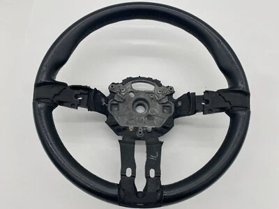 Volante esportivo de fábrica 2003-2005 BMW E85 Z4 Roadster couro preto fabricante de equipamento original - Imagem 1 de 4