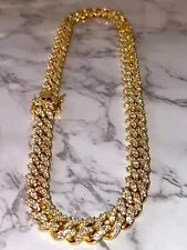 Cadenas, collares y colgantes de oro amarillo de 24 quilates para hombre | online en eBay