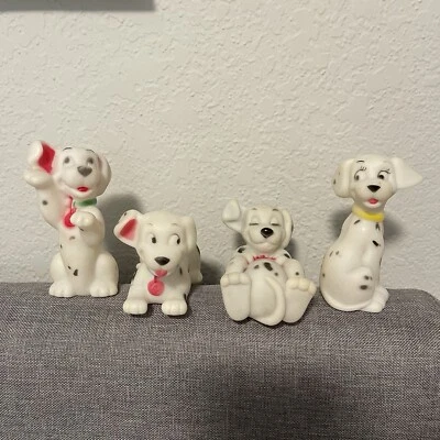 101 Dálmatas Vintage Bebé Juguetes Baño Chirrido Squishy Juego De 4 Foto 1 de 4