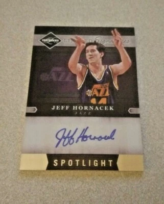 2011-12 Panini Limited Spotlight Auto #47 Jeff Hornacek Utah Jazz /49 - Image 1 of 2