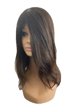 human hair wigs 16" Invisible knots on thin skin - Image 1 of 4
