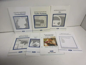 Betriebsanleitung Bedienungsanleitung Audio System Service Heft Kurzinfo Ford KA - Bild 1 von 3