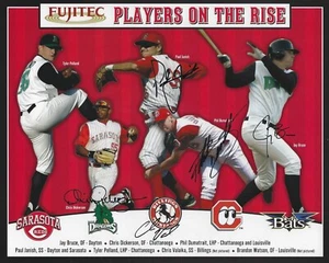 Cincinnati Reds Autographed Signed 8x10 Photo - MLB Jay Bruce Dickerson ++ w/COA - Picture 1 of 1