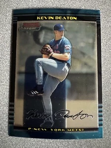 2002 Bowman Chrome Kevin Deaton Short Print (SP) Rookie Card #170 New York Mets - Picture 1 of 2