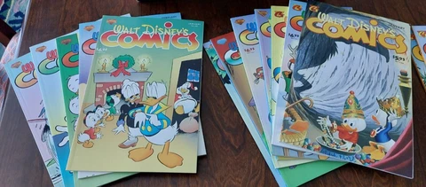 Walt Disney Comics - Lot of 19 Disney Comics- Gemstone Cover