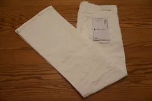 NWT MEN'S PURPLE BRAND JEANS Multiple Sizes Flare P004 Slim Fit Low Rise White - Picture 1 of 2