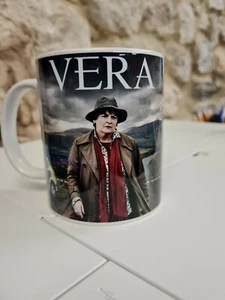 Vera TV show advertising mug cup Brenda Blethyn Anne Cleeves crime drama - Picture 1 of 5