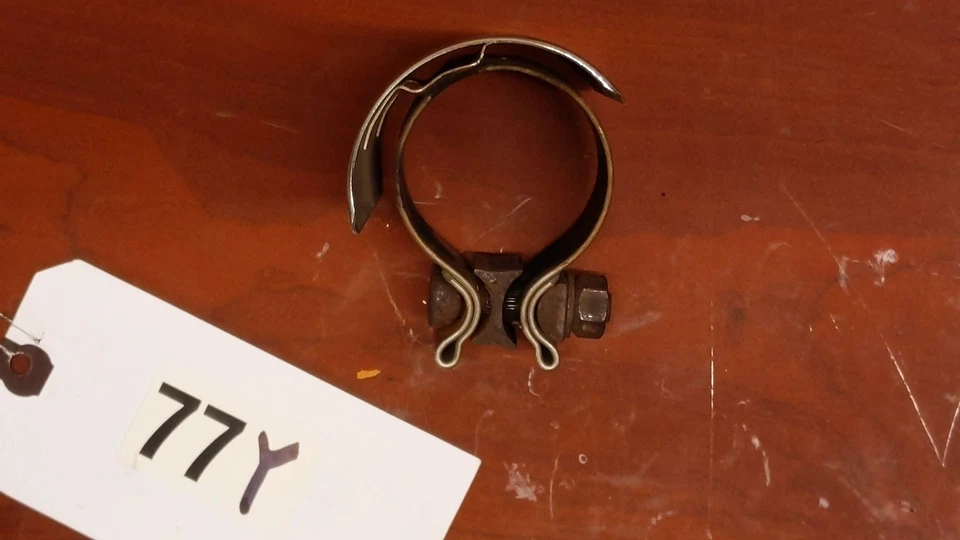 99 BMW R1100 r 1100 EXHAUST CLAMP COLLAR MUFFLER PIPE BAND W/ COVER 18211341478 - Image 1 of 4