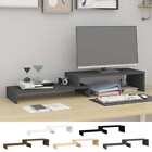 Solid Wood Pine Monitor Stand Desktop Laptop Stand Shelf Multi Colours vidaXL