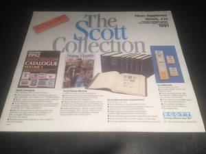 Scott Israel Stempel Album Beilage Seiten #23 - 1991 - vierfach gebohrt - 500S091 - Bild 1 von 1