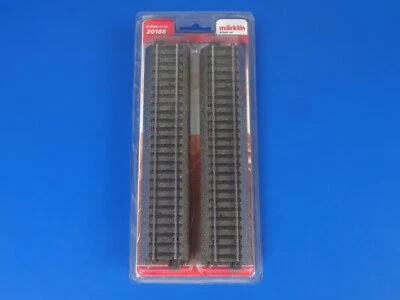 MARKLIN H0 - 24188 20188 - 4x Straight Tracks - C Track / BOX - NEW - Image 1 of 2