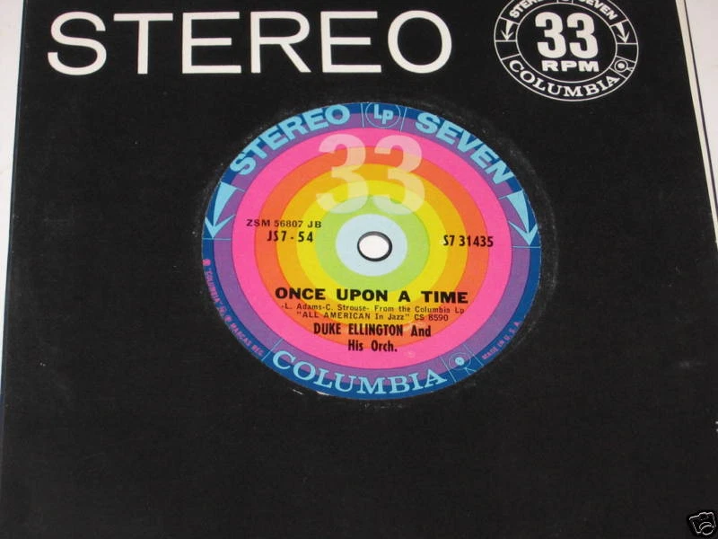 Duke Ellington 7" 33 Record Once Upon A Time /Nightlife - Image 1 of 1