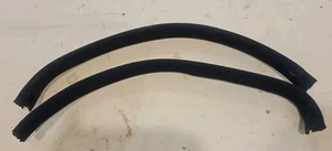 MERCEDES BENZ C126 500SEC 560SEC 380SEC DARK BLUE KICK PANEL VELOUR TRIM - Picture 1 of 4