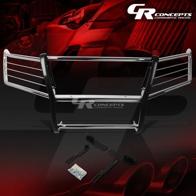 KIT PROTECTOR REJILLA PARACHOQUES INOXIDABLE PARA TOYOTA LAND CRUISER J200 2008-2015 Foto 1 de 4