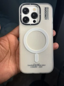 White Matte Case Spices I Phone 16 Pro Hülle - Bild 1 von 5