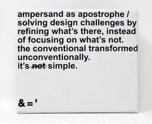 Ampersand As Apostrophe Black Lux Half Zip Wallet - Picture 1 of 3