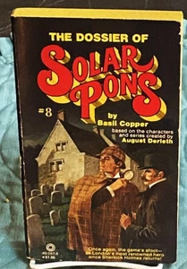 Based on Characters Basil Copper, August Derleth / DOSSIER OF SOLAR PONS #8 - Picture 1 of 1