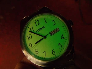 LORUS by SEIKO HERRENUHR LUMIBRITE **NEU** TAG/DATUM **NEU IN BOX** - Bild 1 von 10