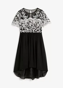 Abendkleid mit Stickerei Gr. 44 Schwarz Floral Damen Eventkleid Party-Kleid Neu* - Bild 1 von 1