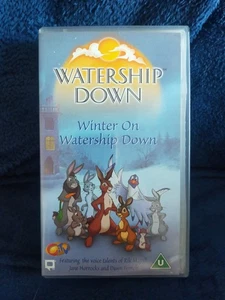 WATERSHIP DOWN , WINTER ON WATERSHIP DOWN - VHS Video - Rick Mayall, Dawn French - Picture 1 of 4