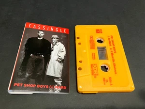 THE PET SHOP BOYS SO HARD AUSTRALIAN CASSINGLE CASSETTE TAPE - Picture 1 of 2