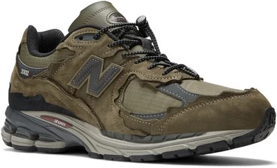 Chaussures de course New Balance 2002R Protection Pack vert mousse foncé... - Photo 1/4