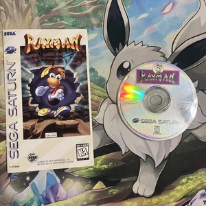 Rayman Sega Saturn Original NTSC-U/C (Disc and Manual only) - Picture 1 of 2