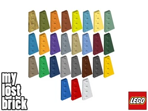 LEGO - Parte 41769 - Placas Cuña 4x2 Derecha (Pack de 5) + NUEVO + SELECCIONAR COLOR - Imagen 1 de 28