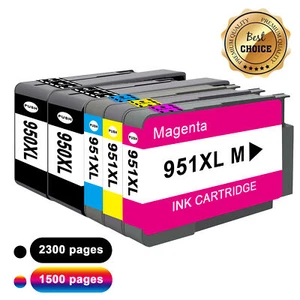 950XL 951XL Ink Cartridges for HP Officejet Pro 8610 8615 8620 8625 8630 8600 - Picture 1 of 9