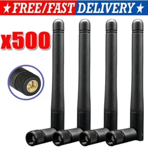500X RP-SMA Antenne für WiFi 2,4 GHz/5 GHz Wireless Router Karte Stecker Pin Großhandel - Bild 1 von 9