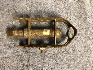 Antique 1890's / 1900's Circa Men Rat Trap Right Pedal - Picture 1 of 8