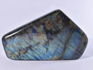 LABRADORITE Polished Freeform Specimen - Display Piece - Canada 189mm - Foto 1 di 5