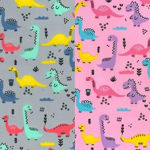 ¡¡Dinosaurio sonriente!! Polialgodón - Diseños Divertidos - Niño/Niña, 45"/115cm por Metro - Imagen 1 de 10