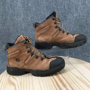 Zapatos Red Wing Botas de Trabajo para Hombres 15 D Peligro Eléctrico Combate Cuero Marrón - Imagen 1 de 15