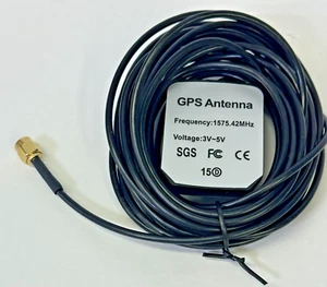 GPS Aktiv Antenne 1575,42 MHz SMA Stecker RG174 16 Fuß Kabel 3-5 V NEU - Bild 1 von 6